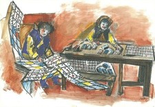 EMANUELE LUZZATI CARTOLINA I