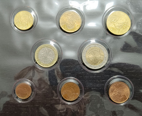 Serie monete euro francia - serie, 8