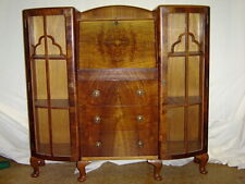 Vetrinetta in legno di noce e radica