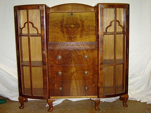 Vetrinetta legno noce e - vetrinetta,