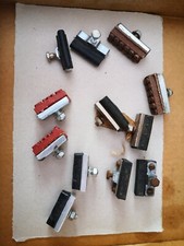 6 Coppie Pattini Bici Antiche Freni Bacchetta 