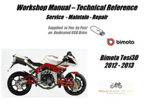Bimota Tesi3D Manuale Officina
