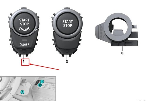 Bmw g11 pulsante accensione - bmw,