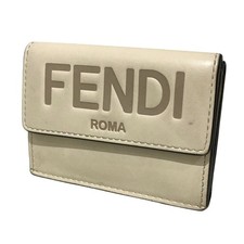 Portafoglio Fendi Bifold Beige