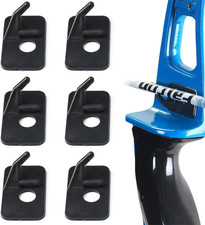 6 Pezzi Supporto per Arco Ricurvo Con Plastica, Supporto Freccia in Plastica, Ar