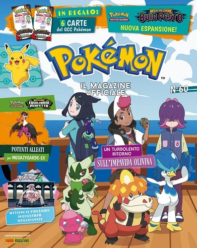 Pokemon magazine panini - pokemon,