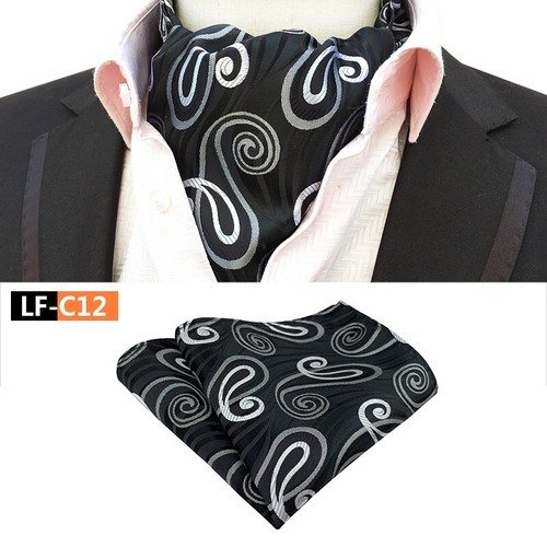 Cravatta uomo classica ascot - cravatta,
