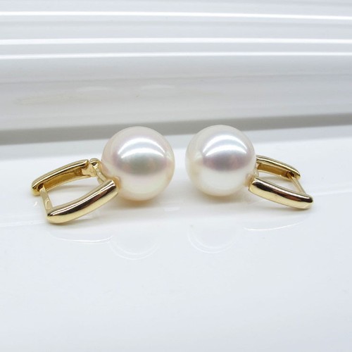 Orecchini aaa 9mm perle - 8-9mm,