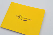 Breitling Istruzioni Manuale Chronomat 10 Anni Limitato