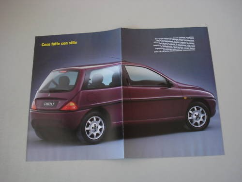 Poster anno 1995 lancia - 1995,