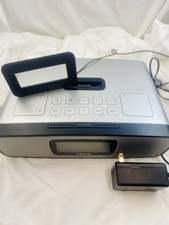 ihome modello ip90 AM/FM iPod radio docking station nero TESTATO senza telecomando