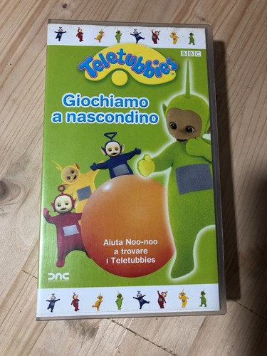 Videocassetta vhs teletubbies - videocassetta,