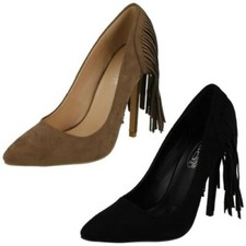 Donna Spot On Tacco Alto Frangia' Scarpe Col Tacco '