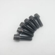 6pz Bullone Ti M6x18mm Conico Esagonale Testa a Brugola Bicicletta Bici Rondelle Viti
