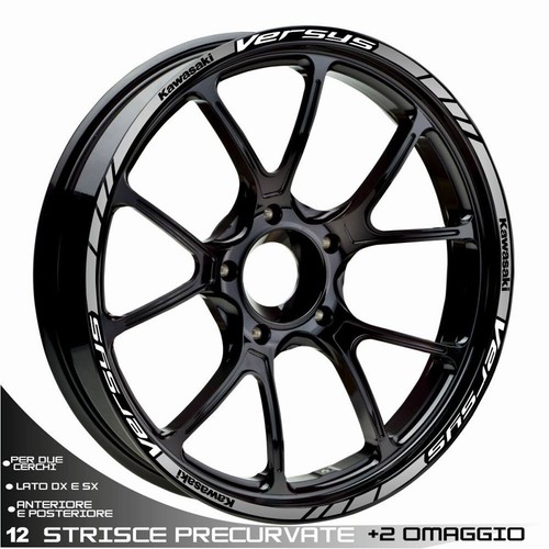 Set adesivi ruota sport - adesivi, bianco