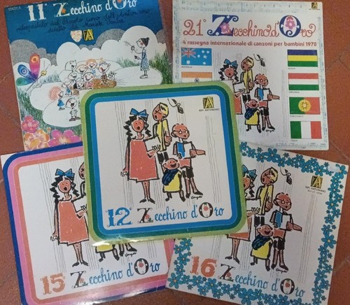 Lotto zecchino d - lp, d'oro