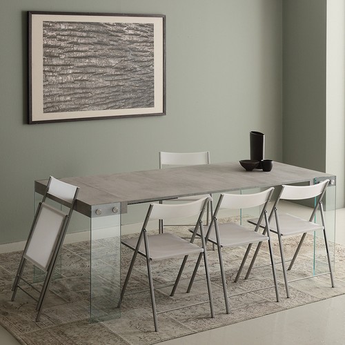 Tavolo consolle all - consolle, 85x50/200