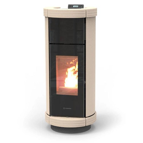 Stufa pellet thermorossi - a,