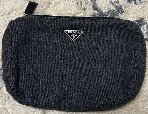 Prada pochette lana - lana, grigio