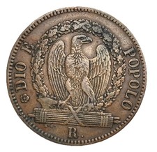 1 Baiocco 1849 R Roman
