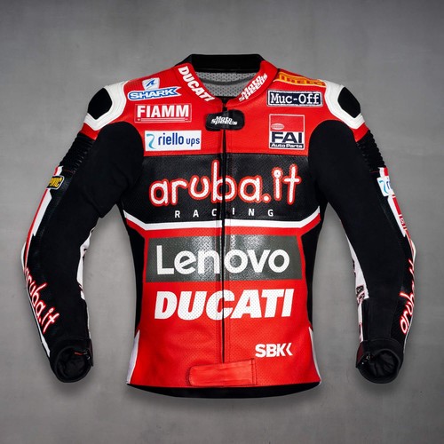 Ducati giubbotto moto pelle - giubbotto,