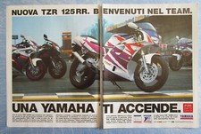 MOTOSPRINT994-PUBBLICITA'/ADVERTISING-1994- NUOVA YAMAHA TZR 125 RR. (2 fogli)