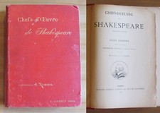 CHEFS D'OEUVRE de SHAKESPEARE - Ed. Cornely, 1900 - ill. ROBIDA - RARO*