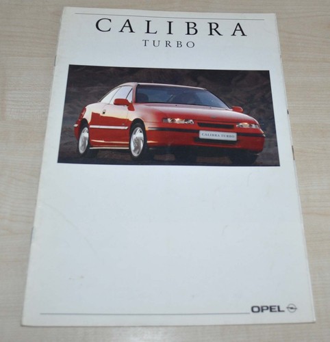 Brochure depliant opel calibra