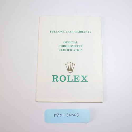 Rolex watch paper originale - watch,
