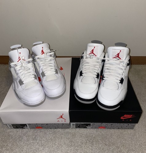 Jordan retro bianco oreo - jordan, 4