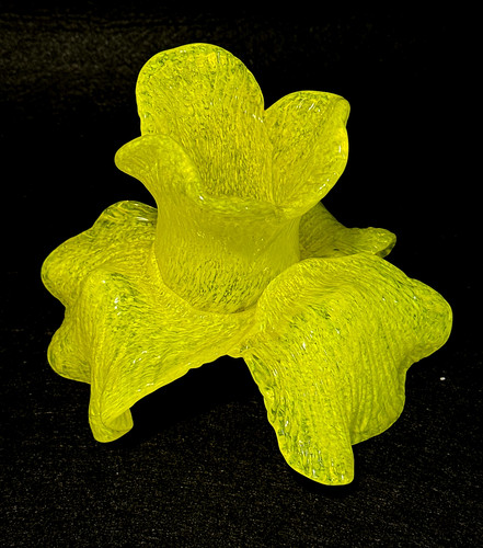 Paralume fiore vetro - paralume,