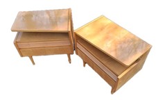 Coppia comodini vintage