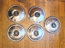 5 Coppe Ruota Borchie Cerchi FIAT 1100 103 H D Export Special