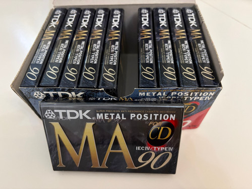 Lot cassettes audio tdk - 10,