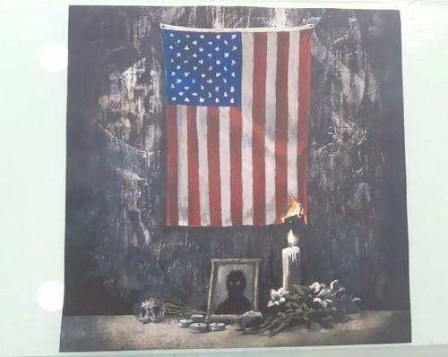 Banksy george floyd - george,