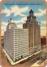 METAL SIGN - Texas Postcard -