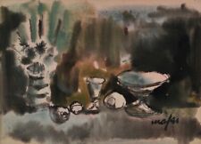 Mario MAFAI. "Natura Morta", Tecnica mista 25x35, MOLTO IMPORTANTE !!!!