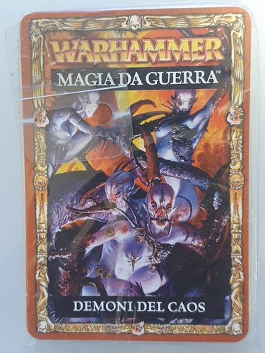 Gdr warhammer cards magia - gdr,