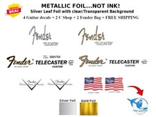 Fender Telecaster Guitar Decal