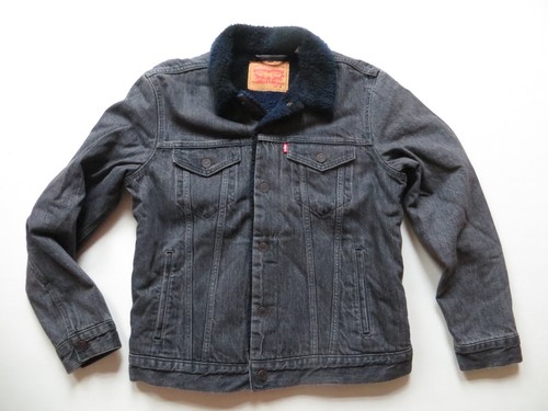 Giacca jeans levi blu nero - levi's,