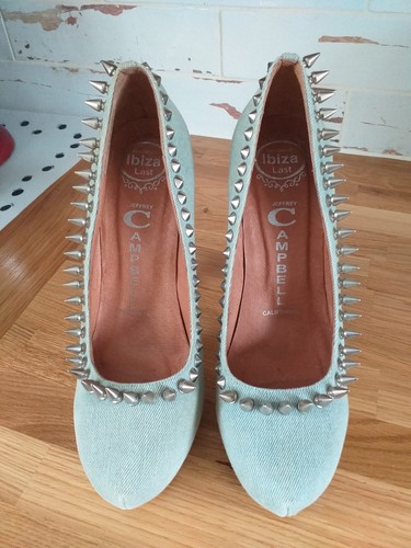 Scarpe jeffery campbell blu - campbell,