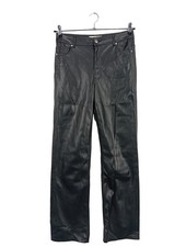 ZARA Pantaloni in ecopelle