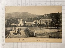 Cartolina Postale Paesaggistica Avigliana Strada Dei Laghi Stazione Torino