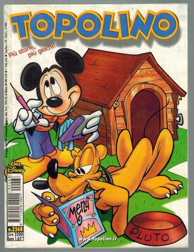 Topolino 2268 mickey - mickey, mouse