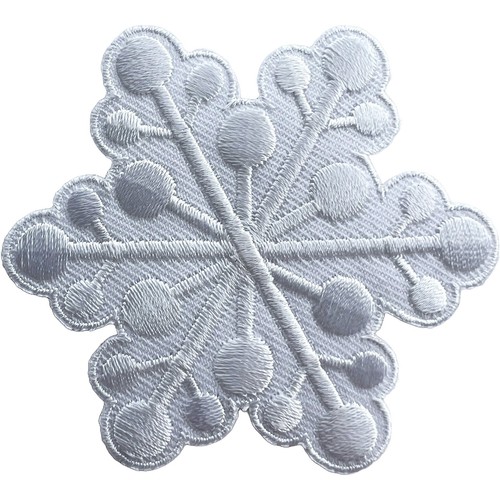 Christmas snowflake iron sew - christmas,