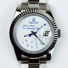 Orologio parodia relax - orologio,