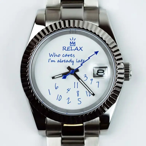 Orologio parodia relax - orologio, who