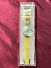 1400 PEZZI IN TUTTO IL MONDO! SWATCH Blue Ice (SDK107)-CONTREAU EDIZIONE SPECIALE.-NUMERATO!