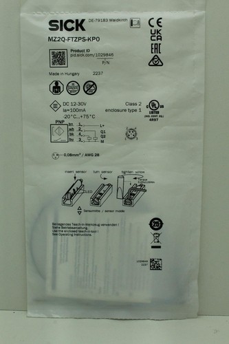 Sensore sick mz2q - sick, mz2q-ftzps-kp0