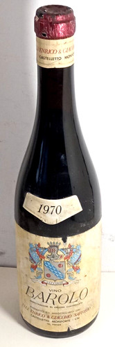 Vino barolo 1970 lli enrico - vino,